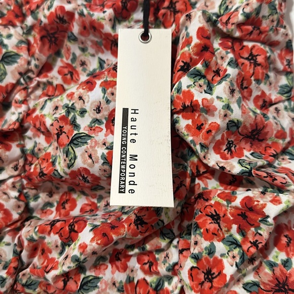 Haute Mode orange flower set size Large - Picture 5 of 5